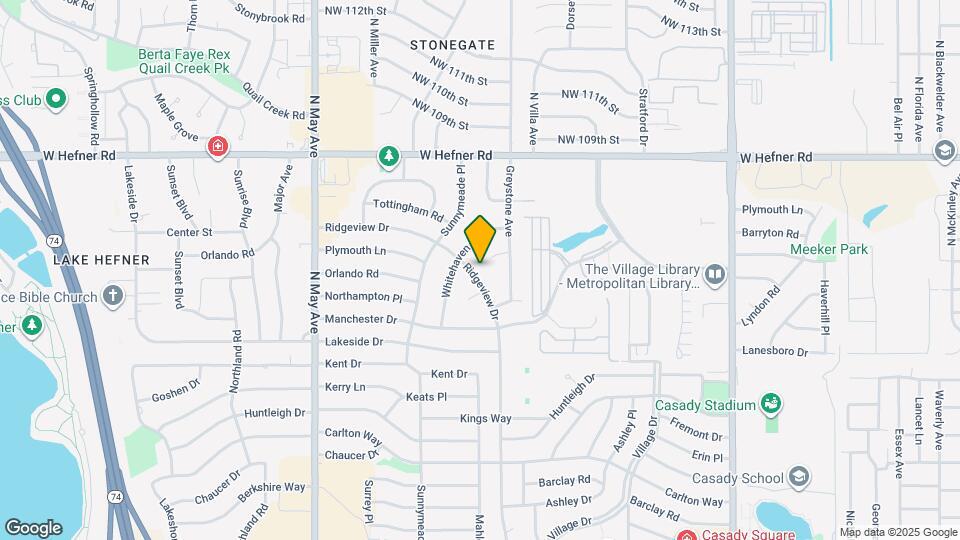 10504 Ridgeview Dr Map and Location Details