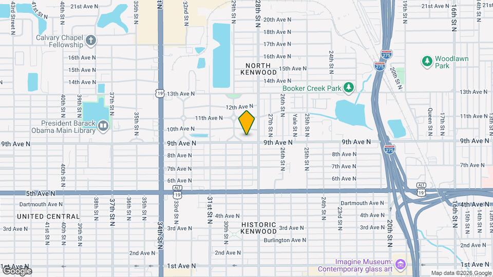 2845 9th Ave N Map and Location Details