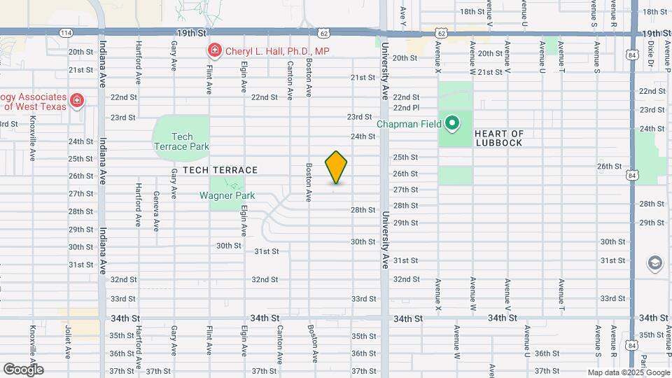 2612 27th St Map and Location Details