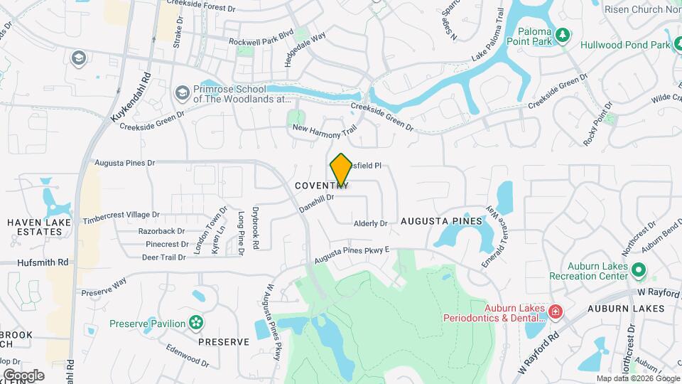 7510 Danehill Dr Map and Location Details