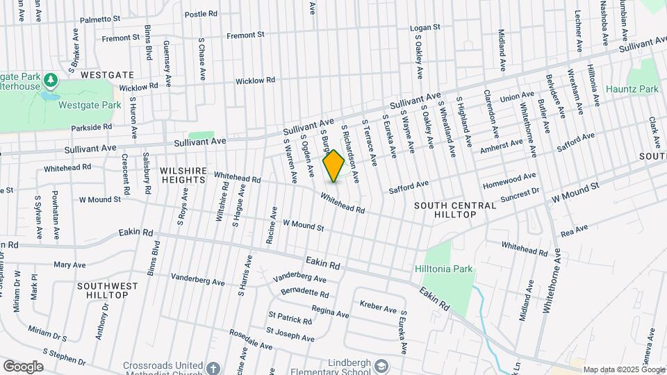 663 S Burgess Ave Map and Location Details