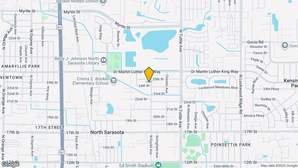 2547 24th St Map and Location Details