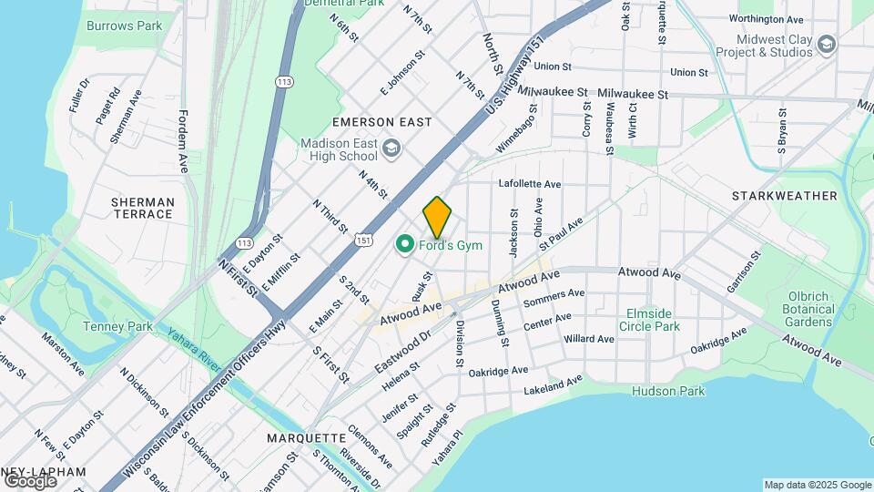 2122 Rusk St Mapa y Detalles de la Ubicación