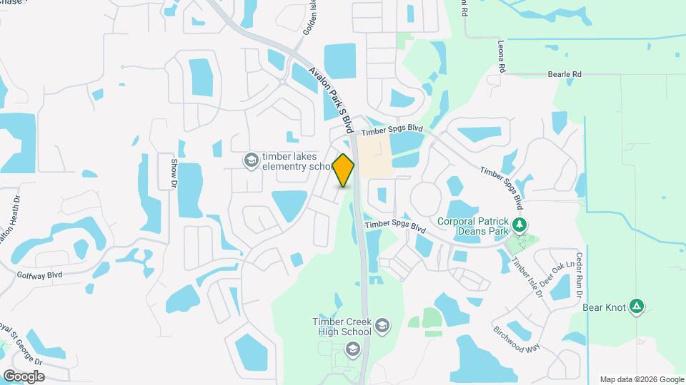 14233 Turning Leaf Dr Map and Location Details