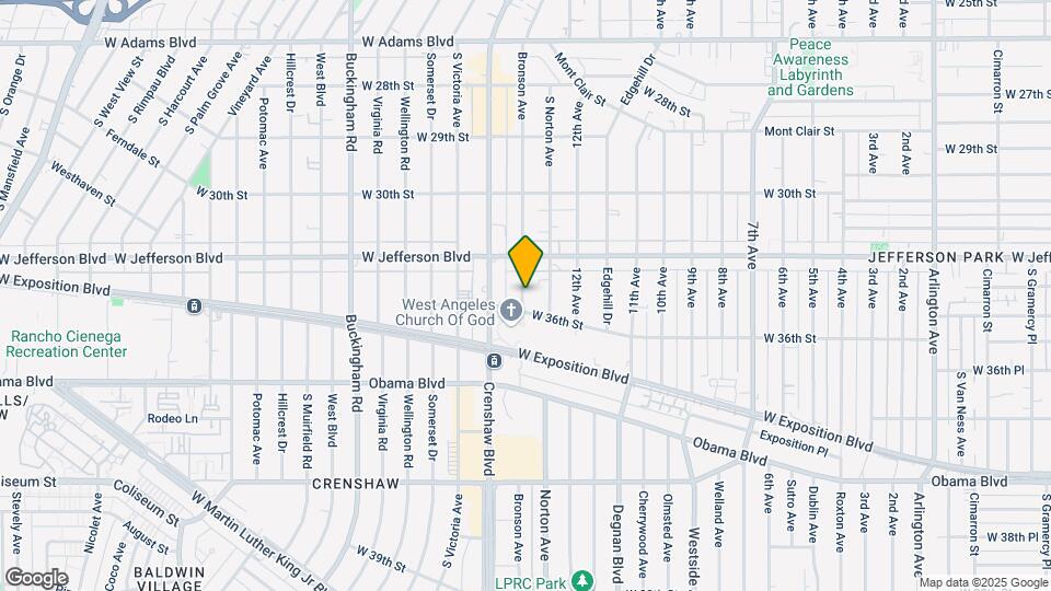 3524 Bronson Ave Map and Location Details