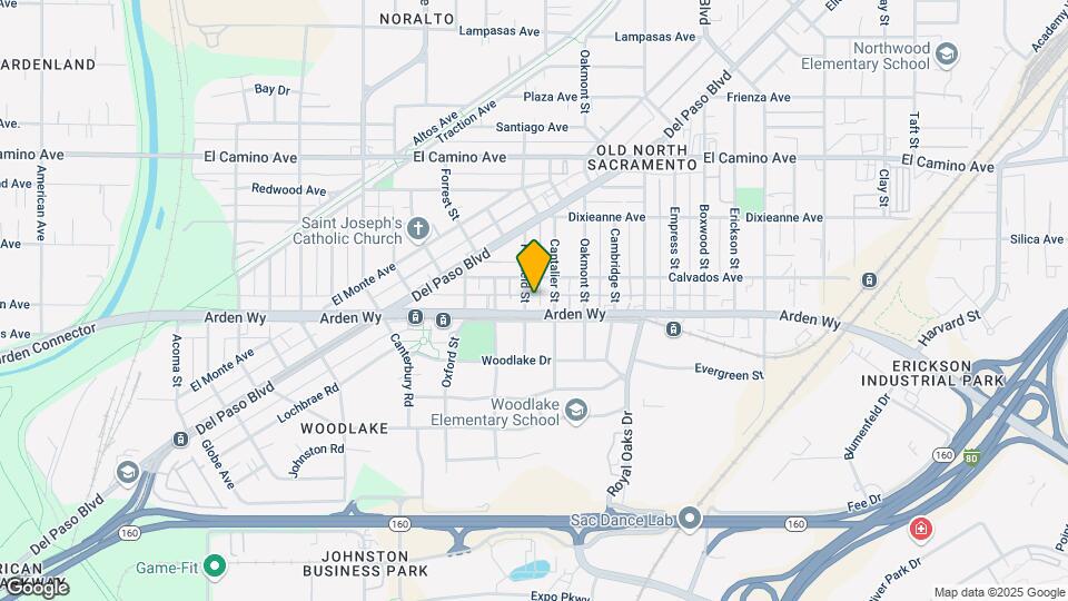 2234 Fairfield St Map and Location Details