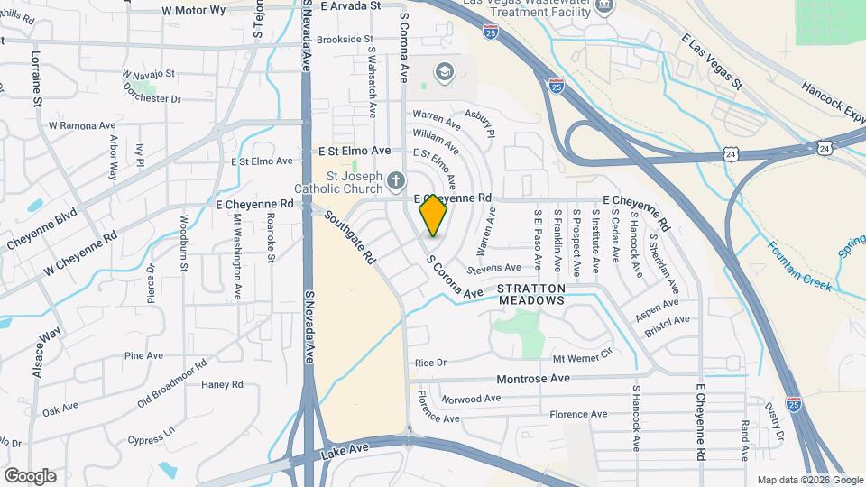 622 E Saint Elmo Ave Map and Location Details