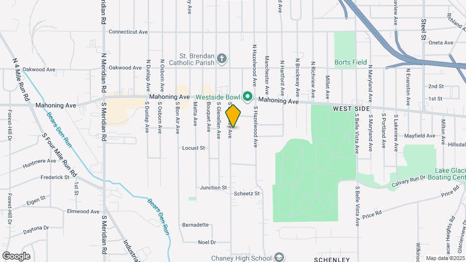 75 S Schenley Ave Map and Location Details