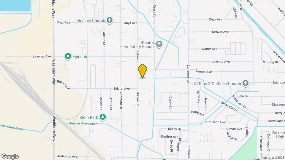 4031 Bisbee St Map and Location Details