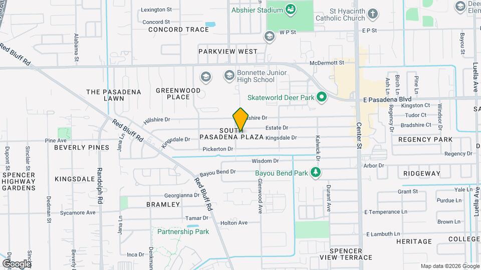 2305 Kingsdale Dr Map and Location Details