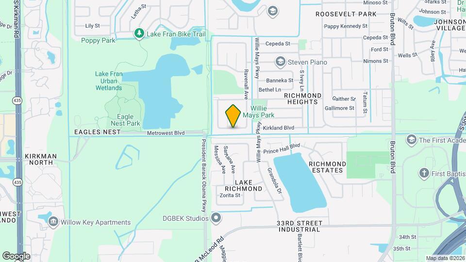 4700 Kirkland Blvd, Unit Master Bedroom Map and Location Details