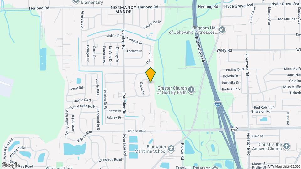 2419 Winterwood Cir E Mapa y Detalles de la Ubicación