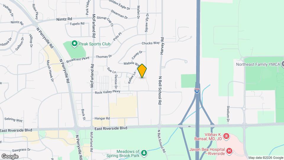 4422 Squaw Valley Dr, Unit 4422 Map and Location Details