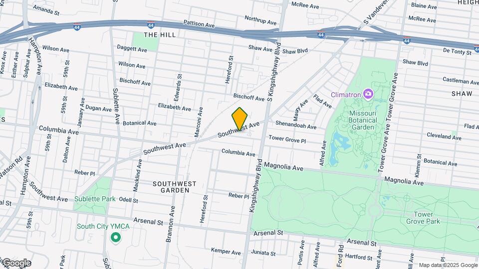 4951 Botanical Ave, Unit 1W Mapa y Detalles de la Ubicación