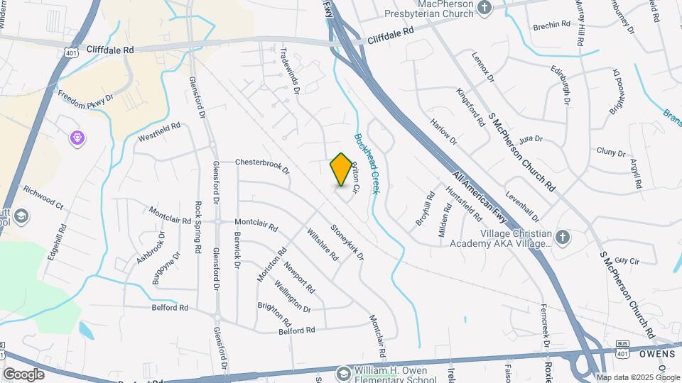 599 Moriston Rd Map and Location Details