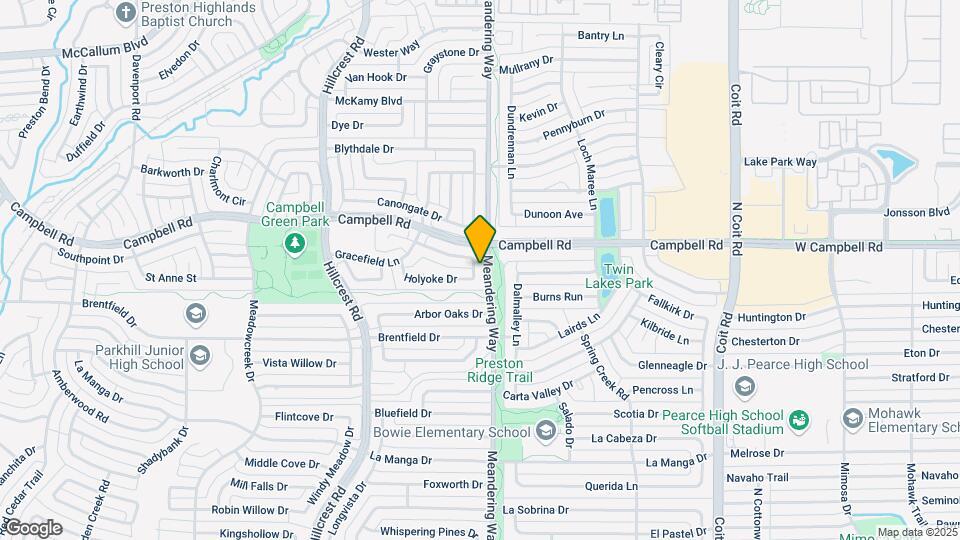 7251 Crooked Oak Dr Map and Location Details