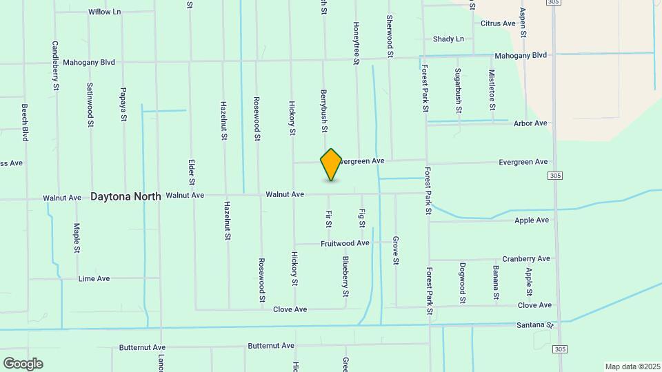 4318 Walnut Ave Map and Location Details