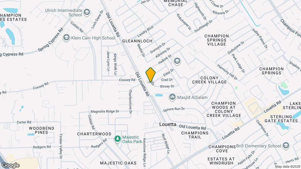 16815 Methil Dr Map and Location Details