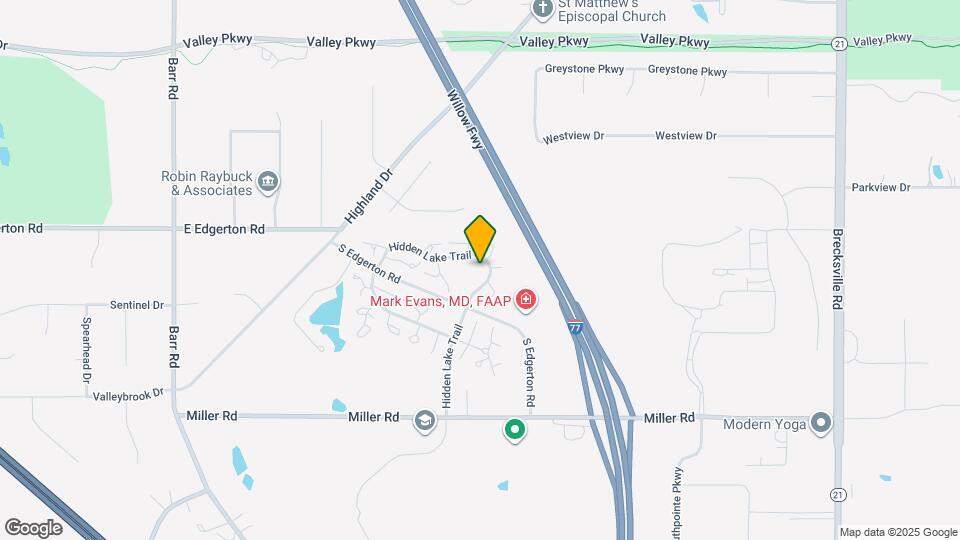 6667 Hidden Lake Trail Map and Location Details