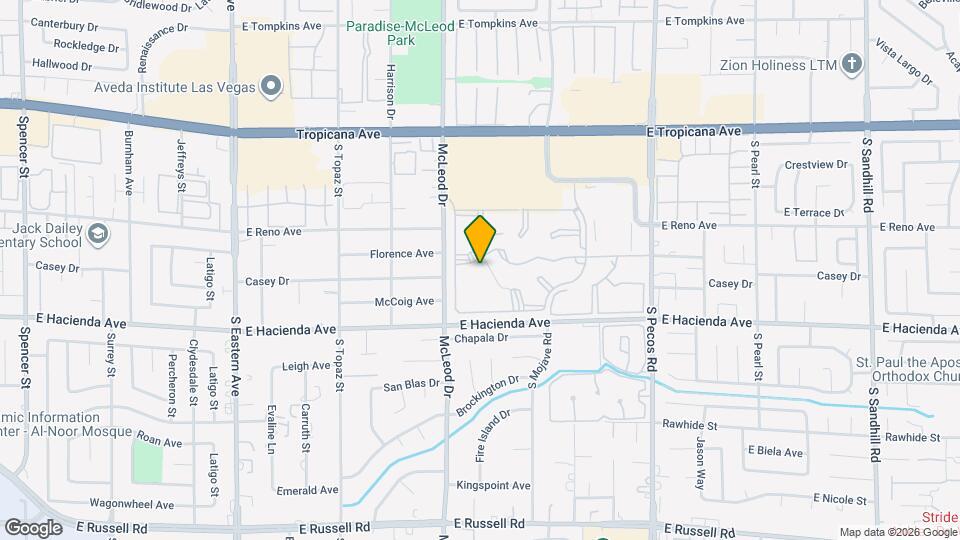 3047 Casey Dr Map and Location Details