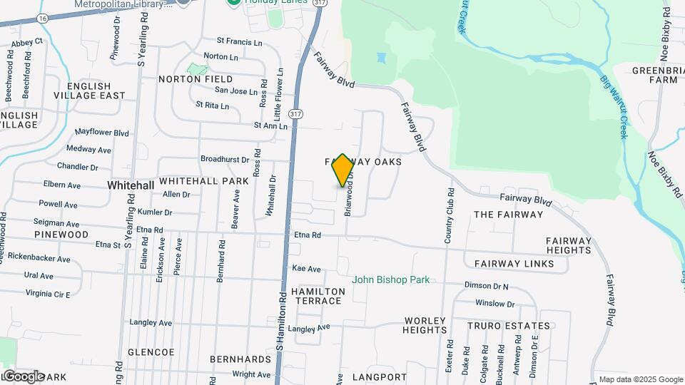 465 Briarwood Dr Mapa y Detalles de la Ubicación