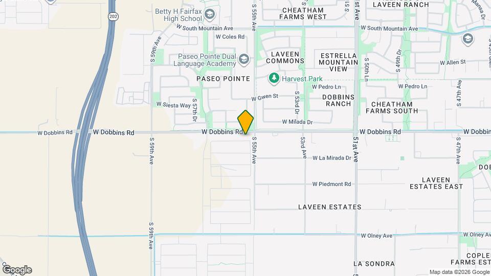 5512 W Thurman Dr Map and Location Details