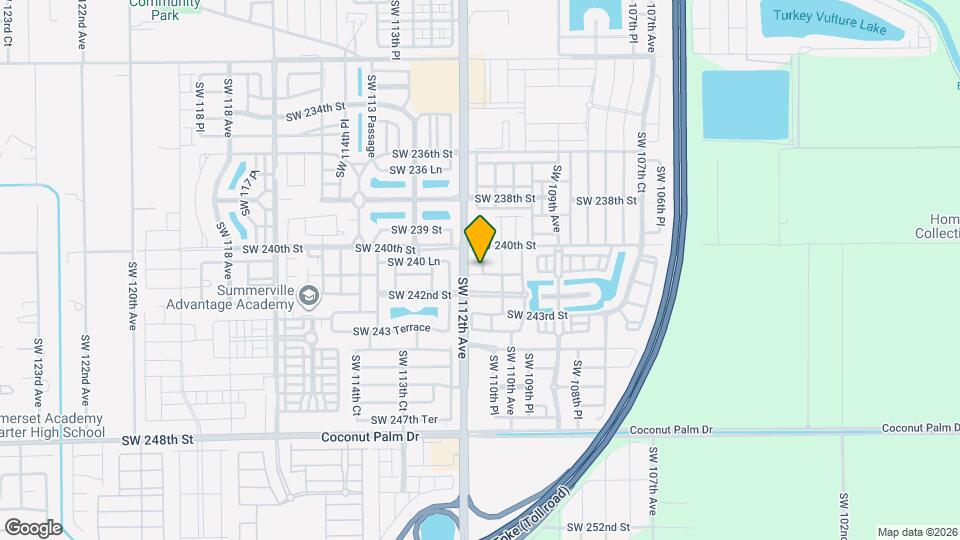 11151 SW 241st St Map and Location Details