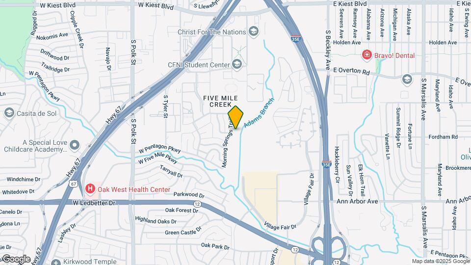 3848 Morning Springs Trail Map and Location Details