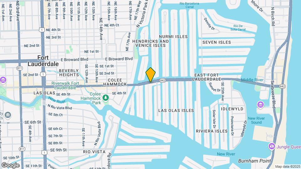 1770 E Las Olas Blvd, Unit 203 Map and Location Details