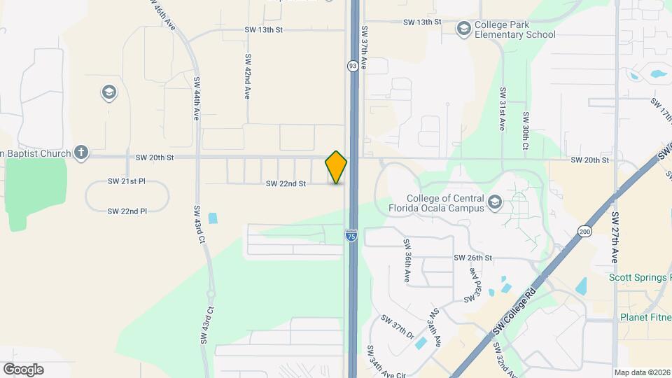 3804 SW 22nd St Map and Location Details