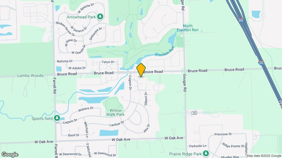 17542 Gilbert Dr Map and Location Details