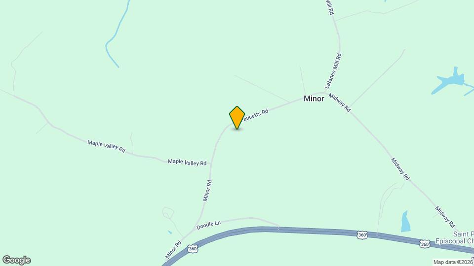 340 Faucetts Rd Map and Location Details