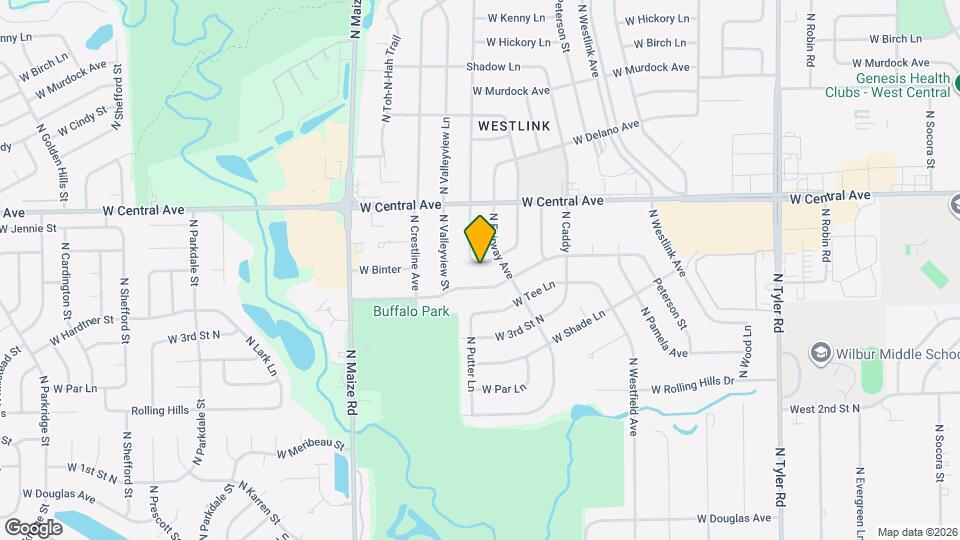 9923 W Binter Ln Map and Location Details