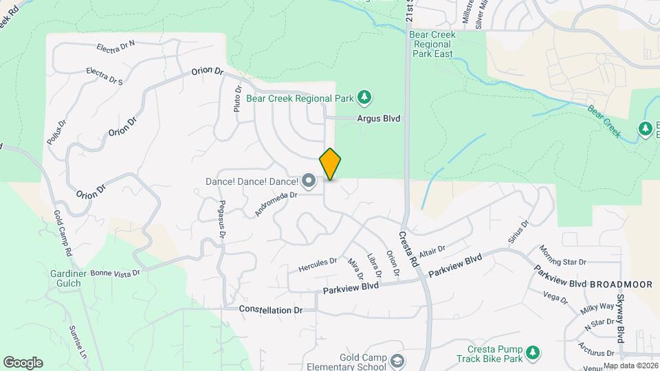 703 Orion Dr Map and Location Details