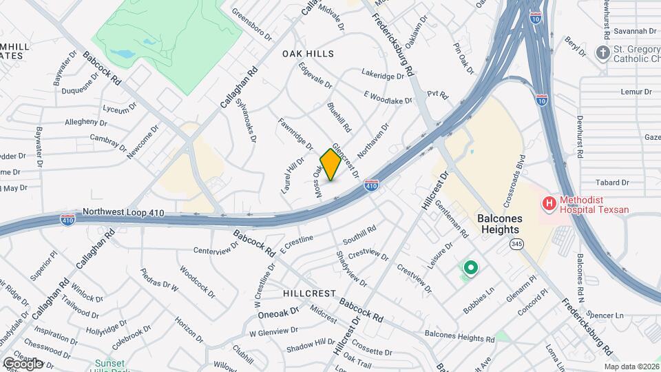 110 Northaven Dr Map and Location Details