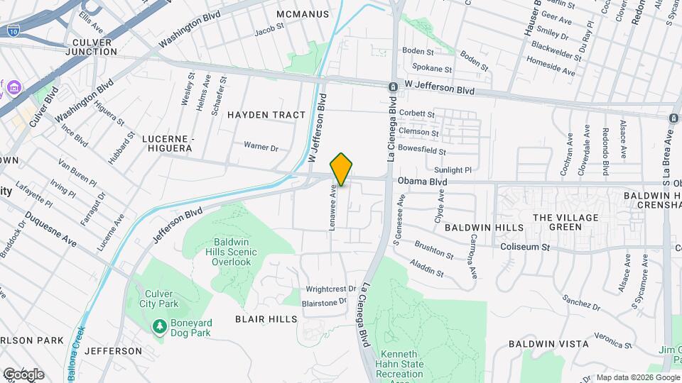 3613 Kalsman Dr Map and Location Details