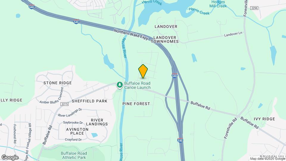 6927 Eddy Point Ln Map and Location Details