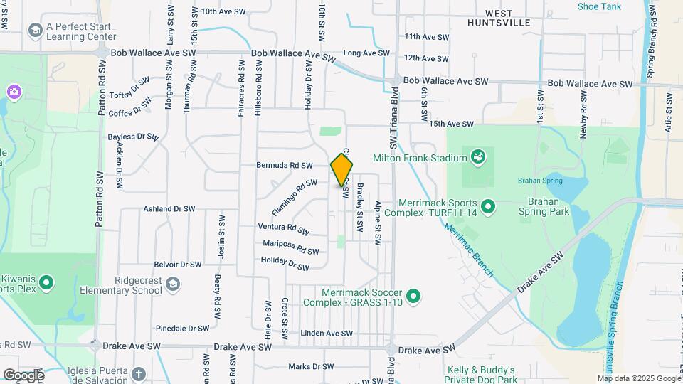 3214 Clopton St SW Map and Location Details