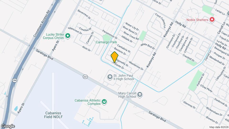 3005 Dante Dr Map and Location Details