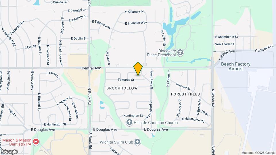 8604 E Tamarac St Map and Location Details