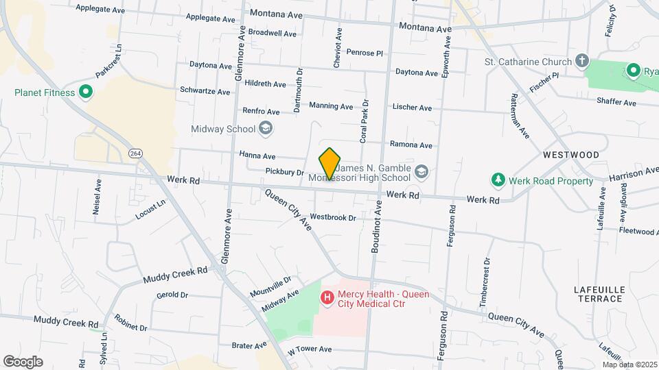 3172 Werk Rd Mapa y Detalles de la Ubicación