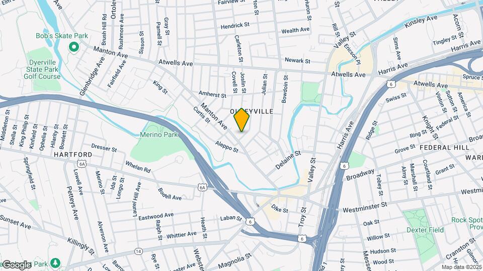 14 Florence St, Unit Apt 1 Map and Location Details