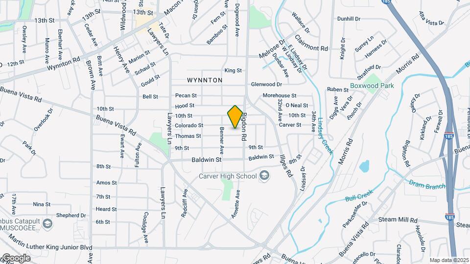 2933 Thomas St Map and Location Details