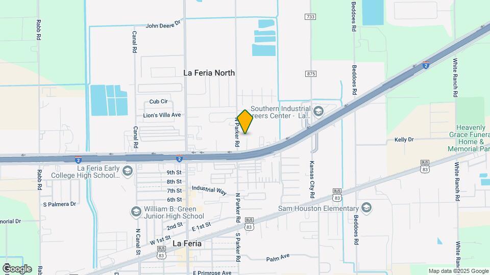 617 E Expressway 83 Map and Location Details