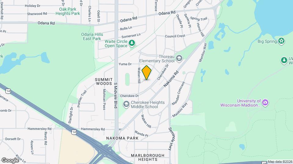 4145 Hiawatha Dr Map and Location Details