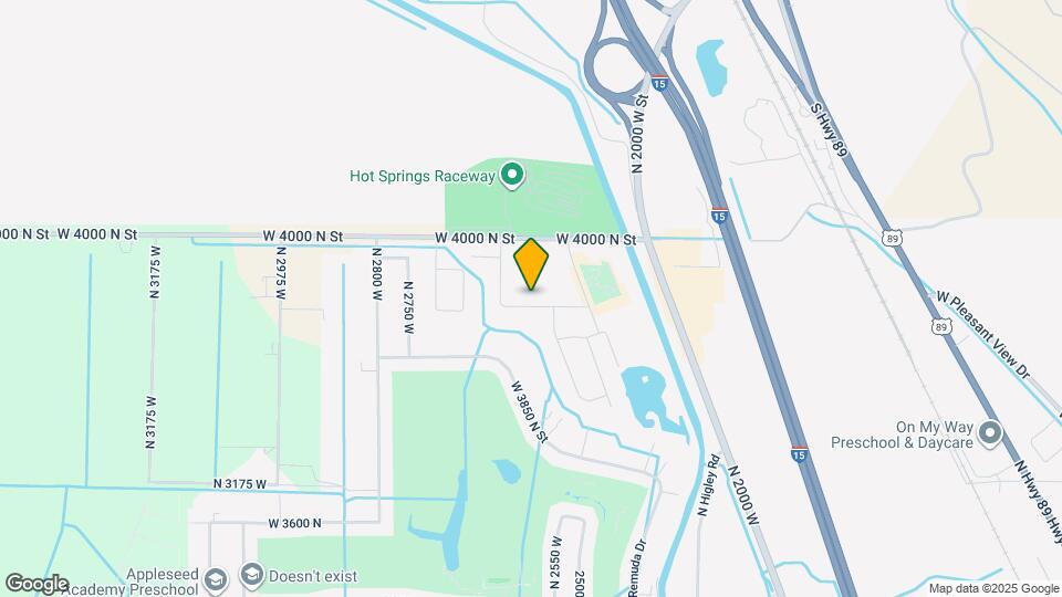 2566 W 3900 N, Unit Basement Apartment Map and Location Details