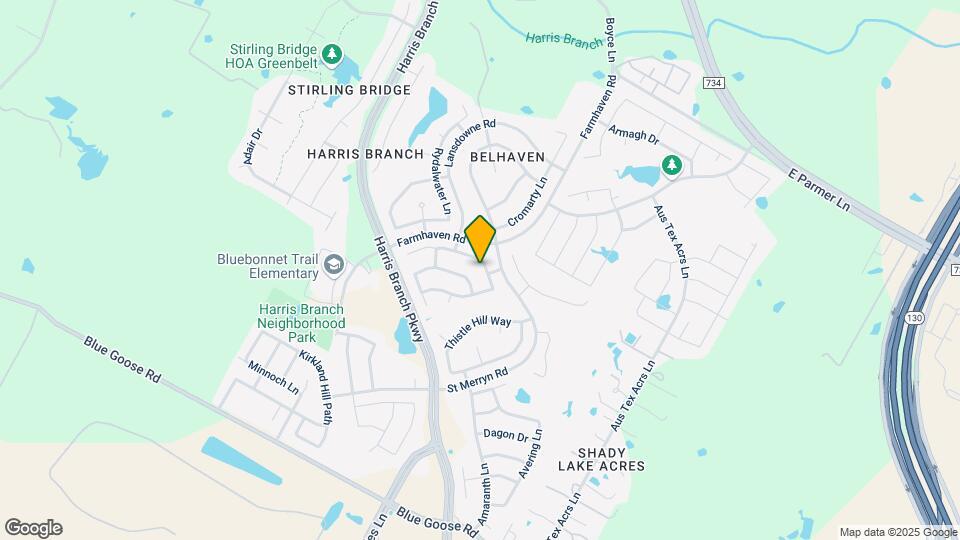 6707 Carisbrooke Ln Map and Location Details