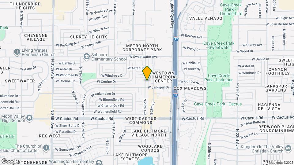 12613 N 29th Ave Map and Location Details