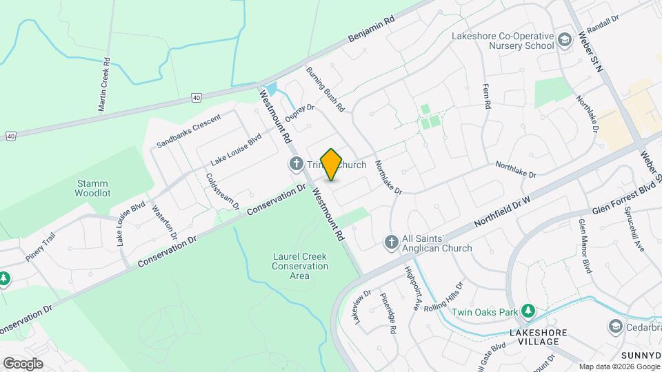 155 Sunpoint Crescent Map and Location Details