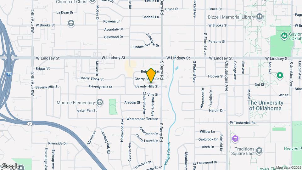 1303 Beverly Hills St Map and Location Details
